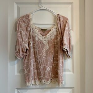 Floral Embroidered Top